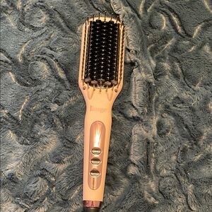 Lange Pink Hair Straightening  Brush